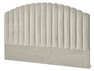Snäcka - Sänggavel, 180 cm - Beige