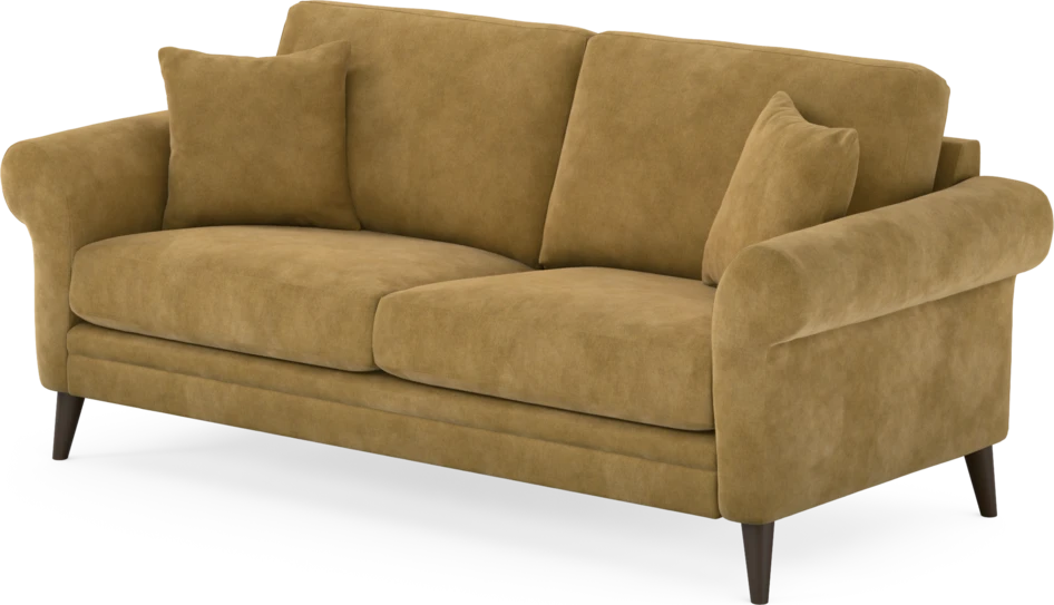 Eden - 2,5-sits soffa - Gul