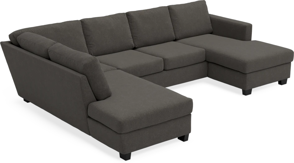 Friday - 3-sits soffa med divan vänster och schäslong höger - Grå