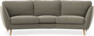 Madison - 3-sits soffa svängd, 70 cm - Grön