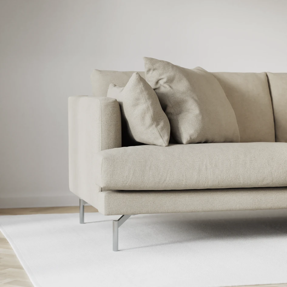 Harper - 4-sits med schäslong XL vänster - Beige