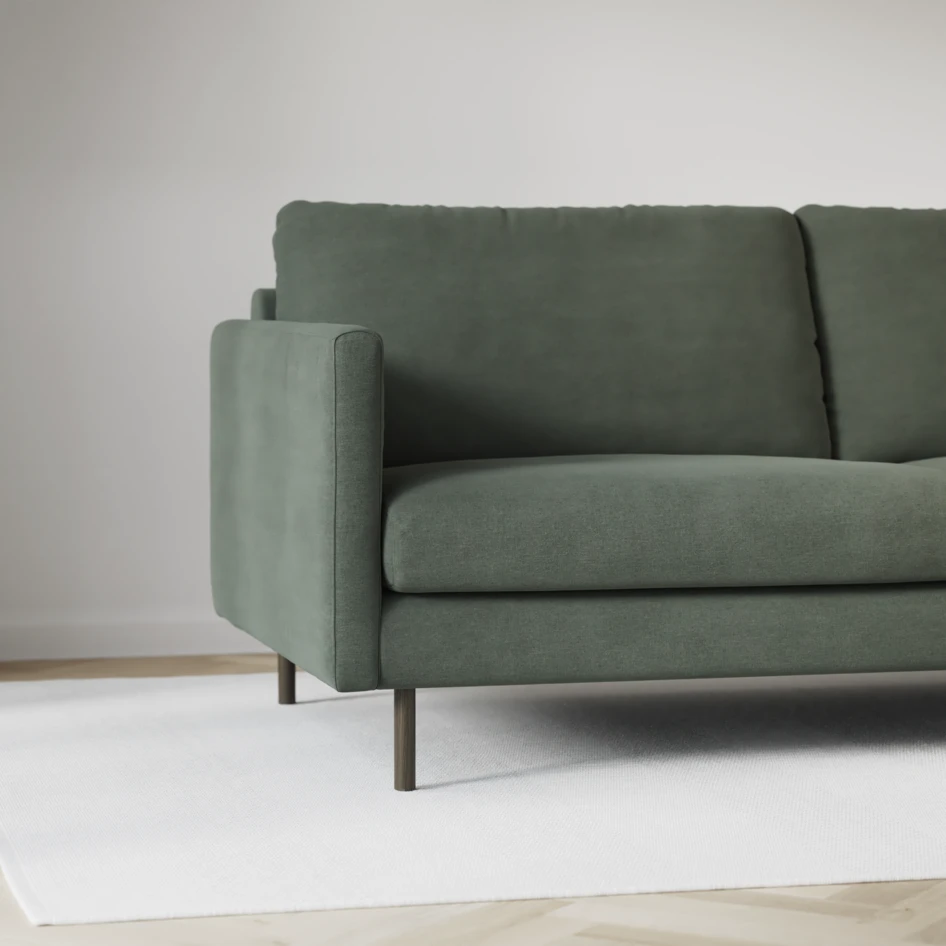 Madison Lux - Hörnsoffa 2+3-sits, hörn 2 - Grön