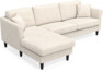 Eden - 2,5-sits soffa med schäslong - Beige