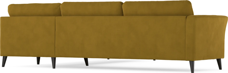 Bridge - Hörnsoffa, 3+3-sits - Gul