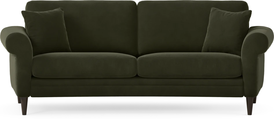 Eden - 2,5-sits soffa svängd - Grön