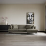 Harper - 4-sits med schäslong höger  - Beige