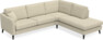 Eden - 2,5-sits soffa med divan - Beige