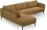 County - 2,5-sits soffa med divan vänster - Gul