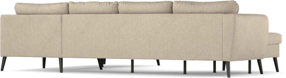County - Hörnsoffa, 3+2-sits med schäslong vänster - Beige