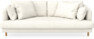 Harper - 3-sits soffa, hel dyna - Vit