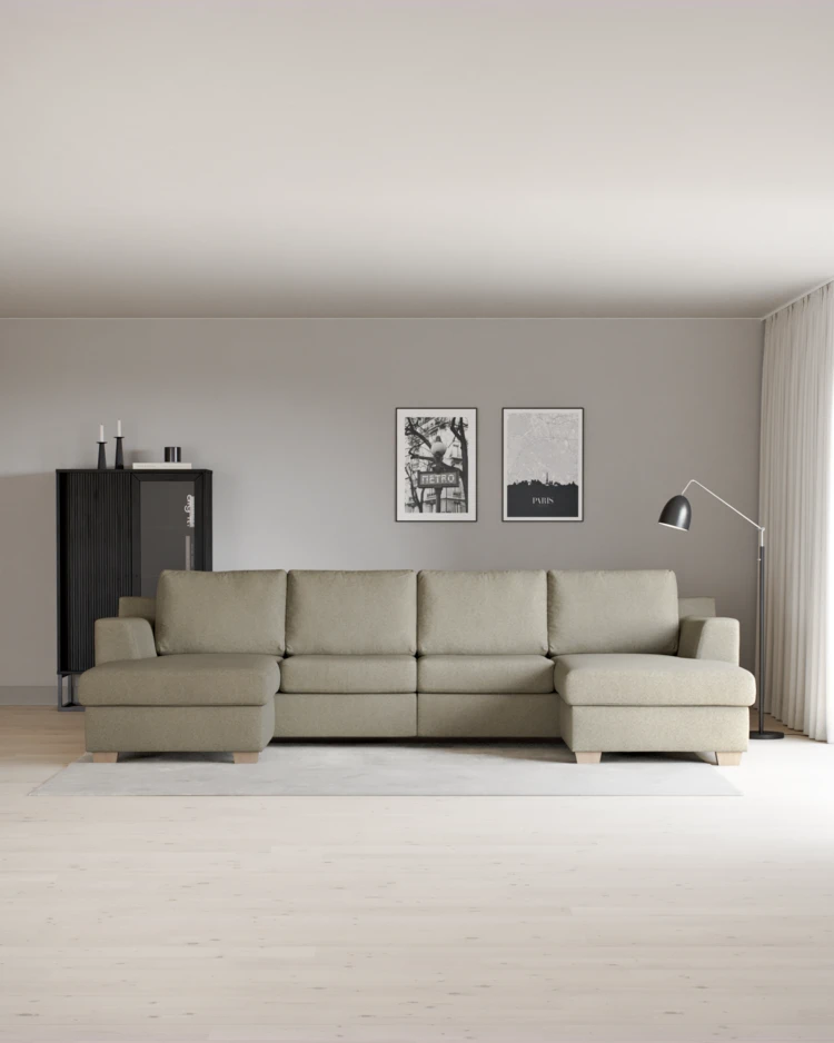Friday - 2-sits soffa med två schäslonger - inspiration