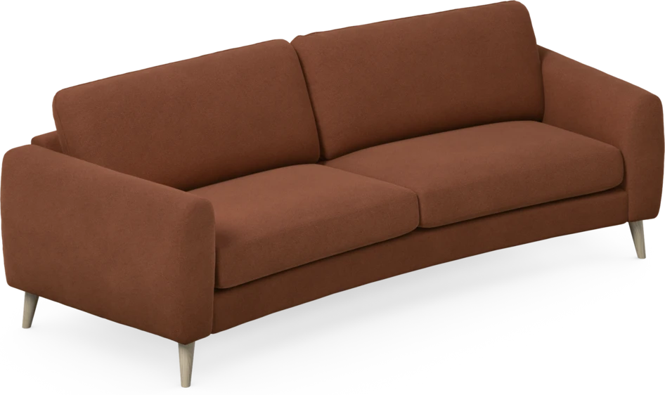 Bridge - 3-sits soffa svängd - Orange