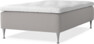 Delux Dream - Ramsäng, enkelsäng med bäddmadrass - Grå