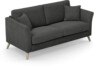 Eden - 2,5-sits soffa - Svart