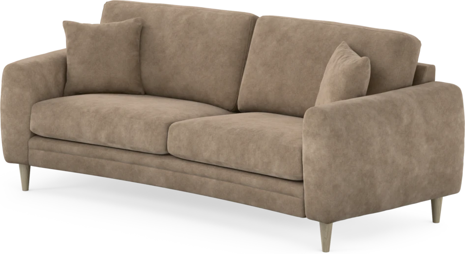 Eden - 2,5-sits soffa svängd - Beige