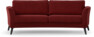 Bridge - 3-sits soffa svängd - Röd