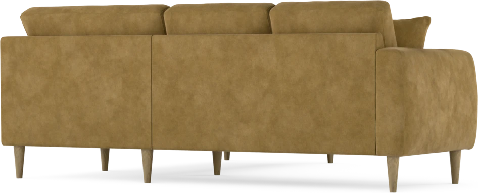 Eden - Hörnsoffa, 2+2-sits - Gul