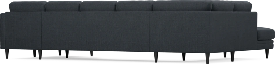 Eden - 3-sits soffa med divan vänster och schäslong höger - Blå