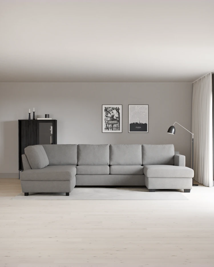Friday - 3-sits soffa med divan vänster och schäslong höger - inspiration