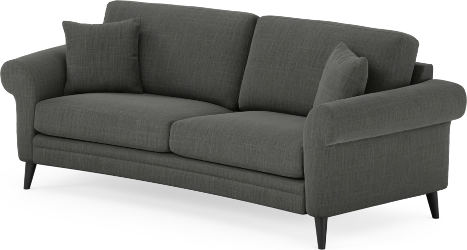 Eden - 2,5-sits soffa svängd - Grå