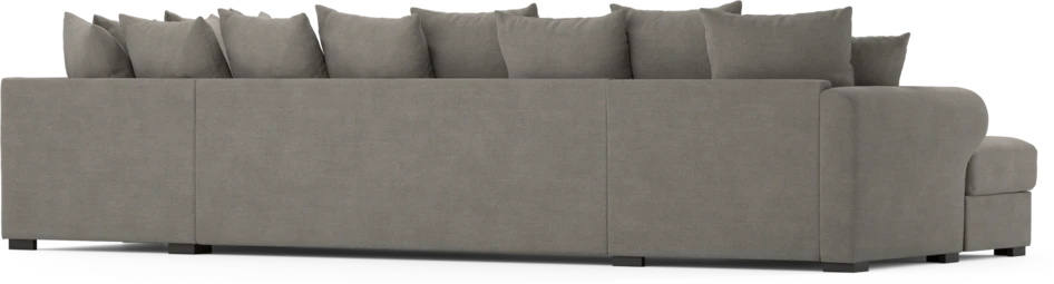 Town - 3-sits soffa med divan höger och schäslong vänster - Grå