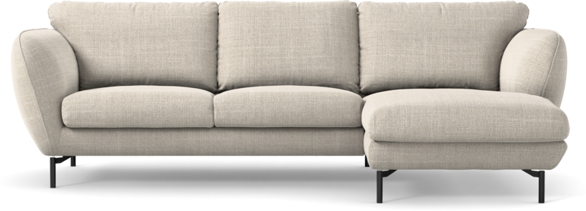 Madison - 2-sits soffa med schäslong höger - Beige