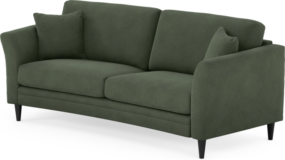Eden - 2,5-sits soffa svängd - Grön