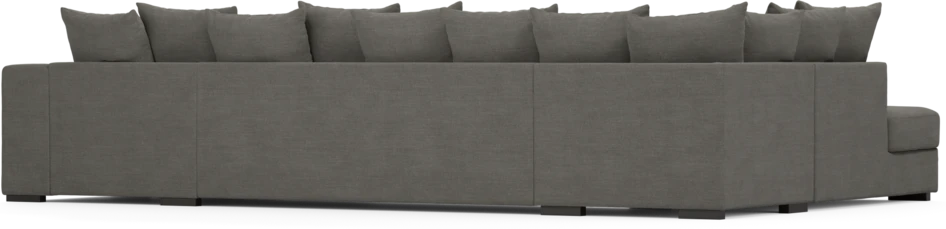 Town - 3-sits soffa med divan vänster och schäslong höger - Grå