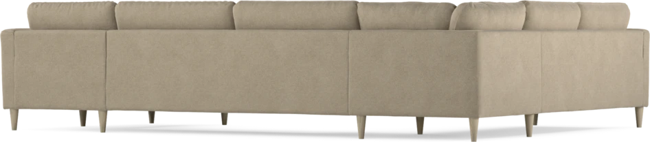 Bridge - Hörnsoffa, 2+3-sits med schäslong höger - Beige