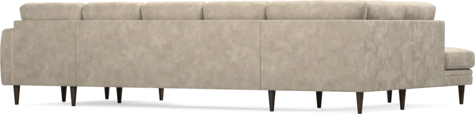 Eden - 3-sits soffa med divan vänster och schäslong höger - Beige