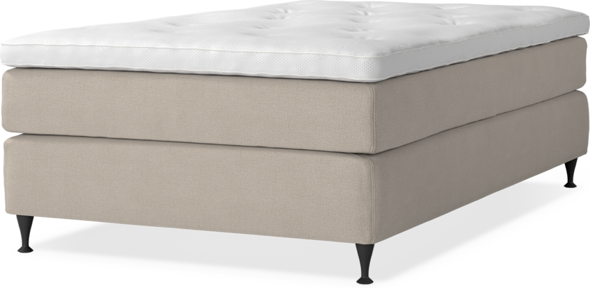 Delux Sense - Kontinentalsäng, enkelsäng 120 cm med bäddmadrass
