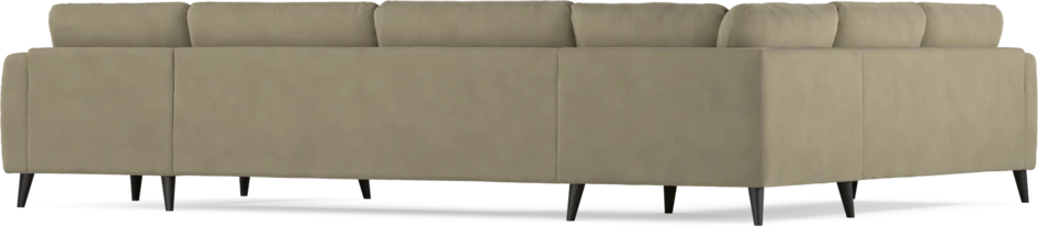 Bridge - Hörnsoffa, 2+3-sits med schäslong höger - Beige