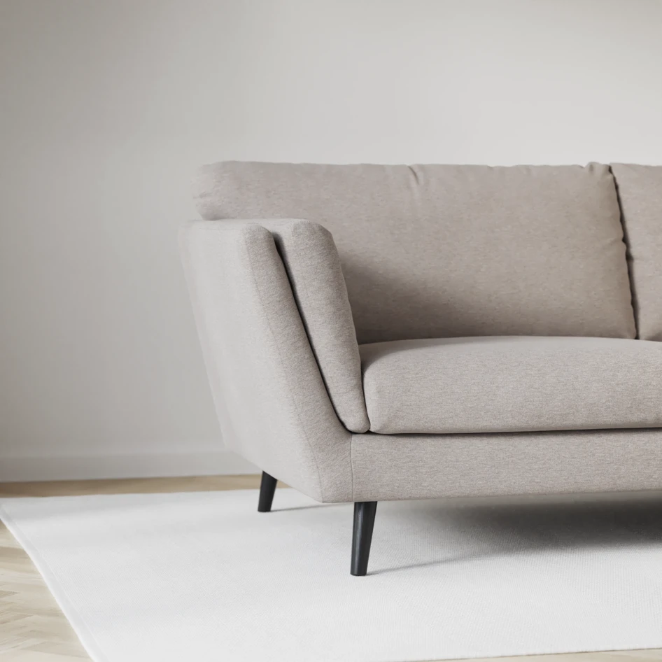 Madison - Hörnsoffa med schäslong vänster - Beige