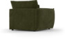 Pieces - 1-sits med armstöd vänster - Grön