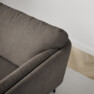 Madison Lux - 3-sits soffa med divan höger - Brun