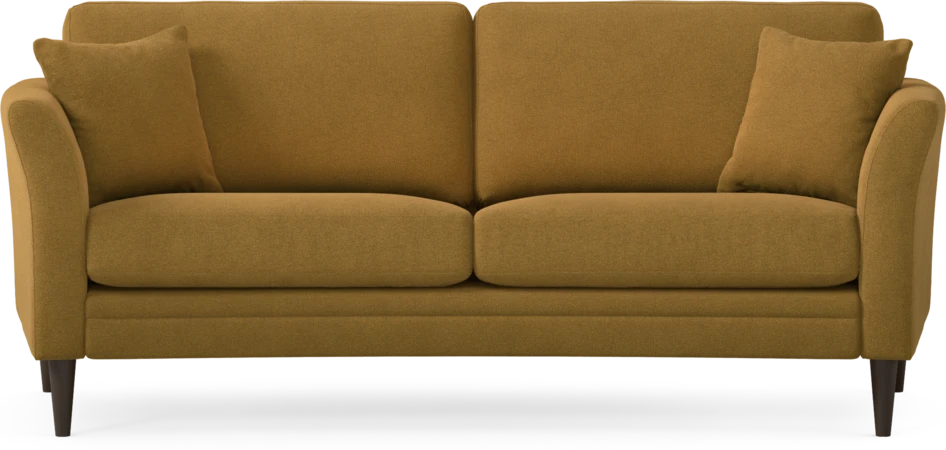 Eden - 2,5-sits soffa svängd - Gul