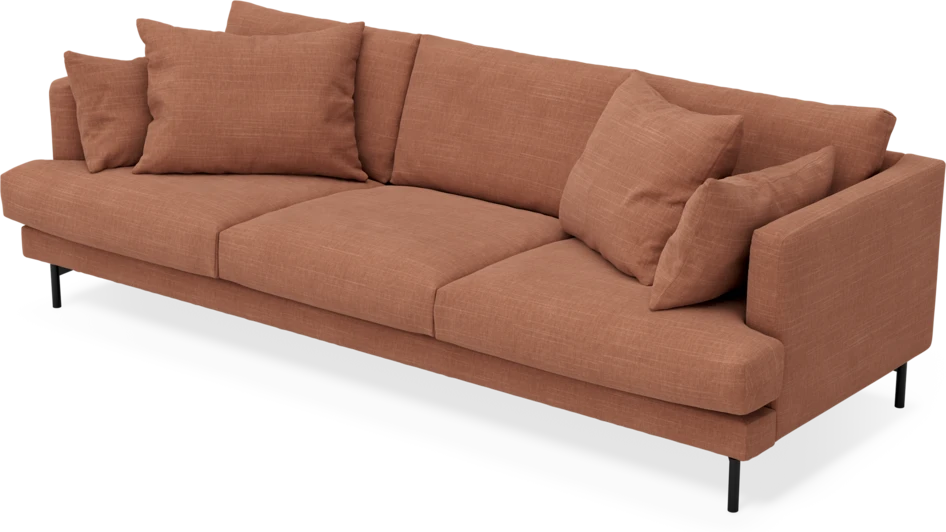 Harper - 4-sits soffa - Orange