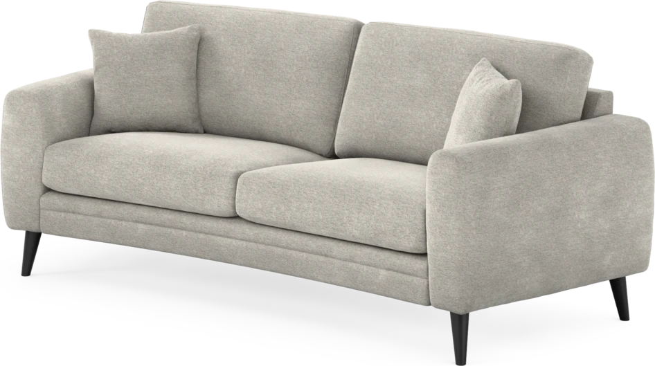 Eden - 2,5-sits soffa svängd - Grå