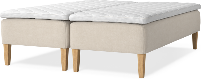 Delux Sense - Ramsäng, dubbelsäng med bäddmadrass