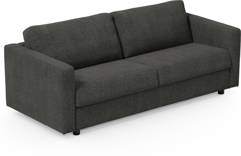 Lindö - Bäddsoffa 3-sits  - Svart