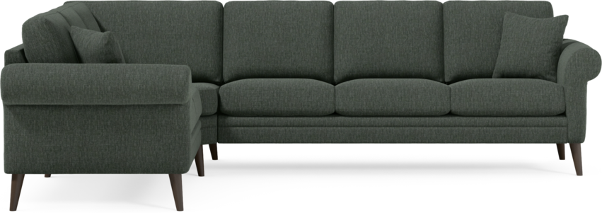Eden - Hörnsoffa, 2+3-sits - Grön