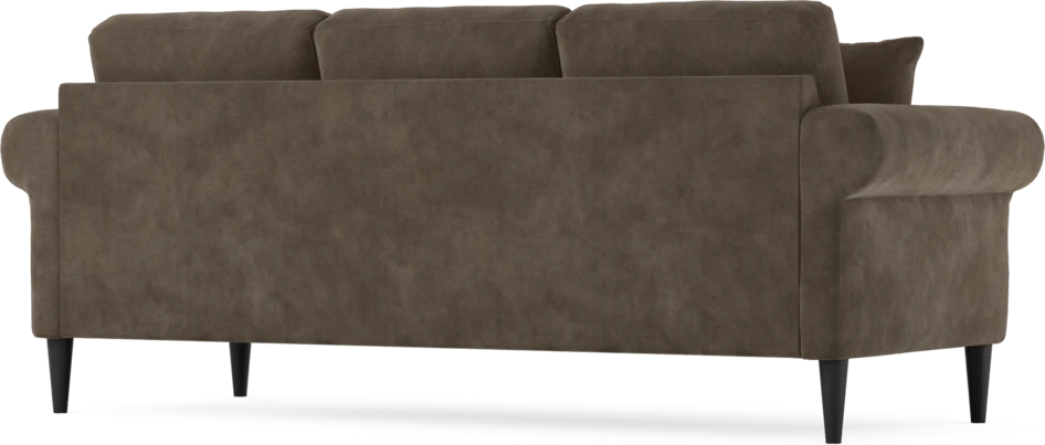 Eden - 3-sits soffa - Brun