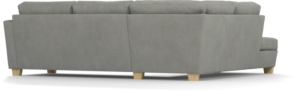 Friday - 2,5-sits soffa med divan vänster - Grå