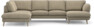 Madison Lux - 2-sits soffa med divan vänster och schäslong höger - Beige