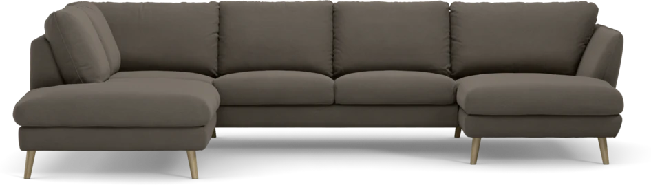 Madison - 2-sits soffa med divan vänster och schäslong höger - Beige