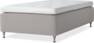 Delux Dream - Ramsäng, enkelsäng med bäddmadrass - Grå