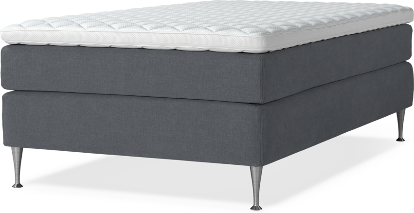 Delux Sense - Kontinentalsäng, enkelsäng 120 cm med bäddmadrass