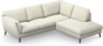 Madison - 2-sits soffa med divan höger - Vit