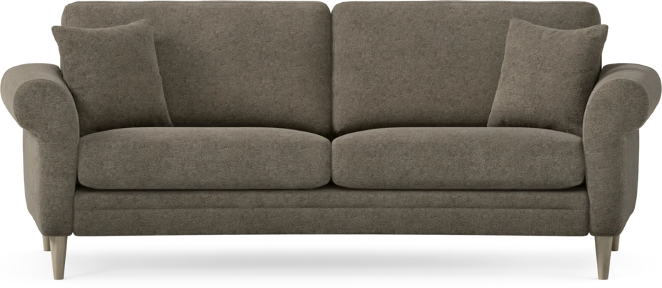 Eden - 2,5-sits soffa svängd - Brun