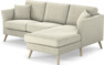 Eden - 2-sits soffa med schäslong - Beige
